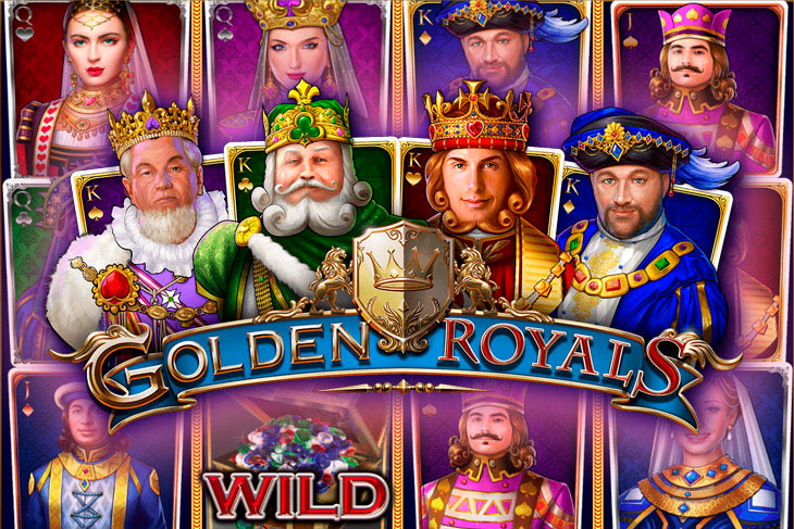 Golden Royals - Booming Games slot at Crossy Road Casino Casino