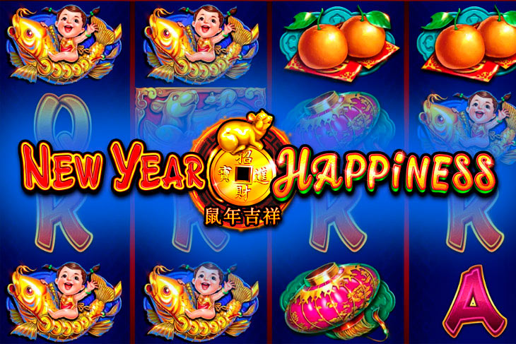 New Year Happiness - Ruby Play slot at Crossy Road Casino Casino